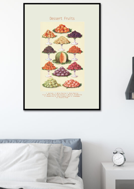 Poster Nachtischfrüchte - Dessert Fruits Poster 3