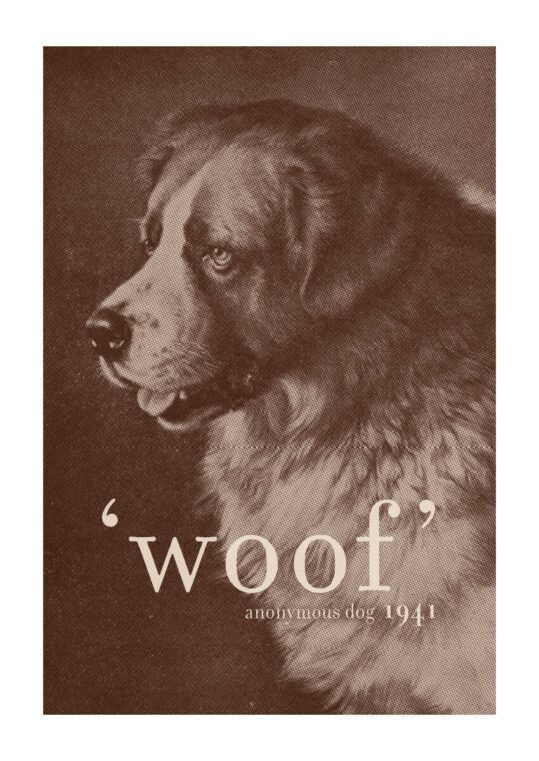 Poster Famous Quote Dog Poster 1