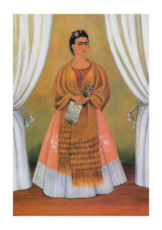 Poster Frida Kahlo Selbstportrait Poster 1
