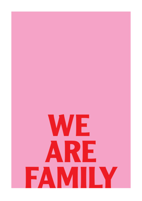 Poster We are family Poster 1