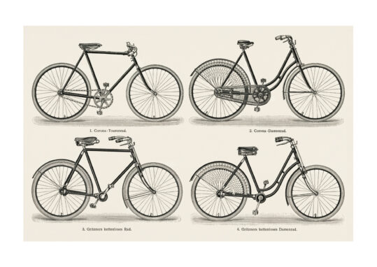 Poster Fahrräder Poster 1