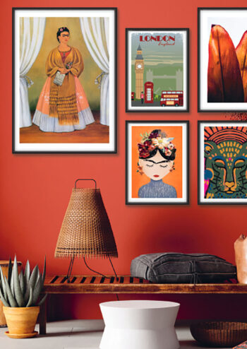 Poster Frida orange Poster 2