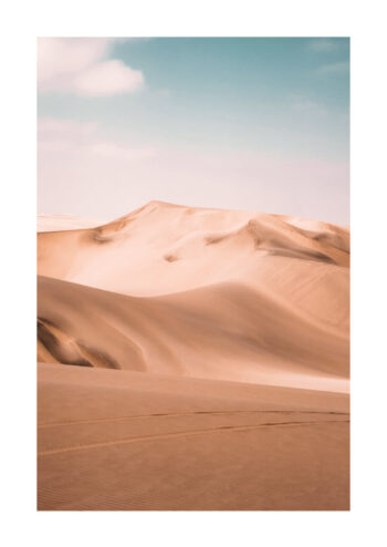 Poster Wüsten Landschaft Poster 1