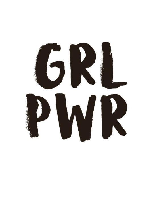 Poster Grl pwr Poster 1