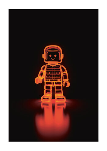 Poster Lego neon Poster 1