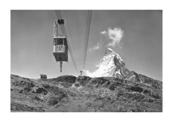 Poster Matterhorn Zermatt Seilbahn Poster 1