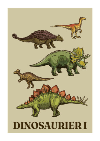 Poster Dinosaurier I Poster 1