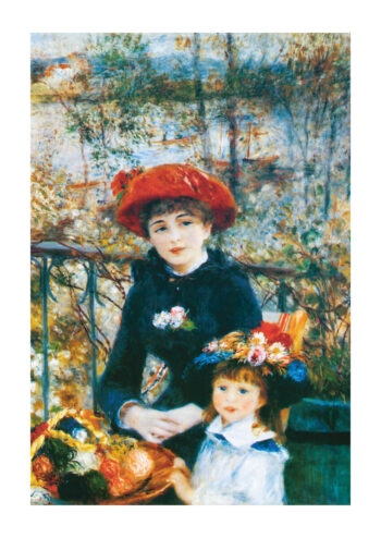 Poster Renoir Zwei Schwestern auf der Terrasse Poster 1