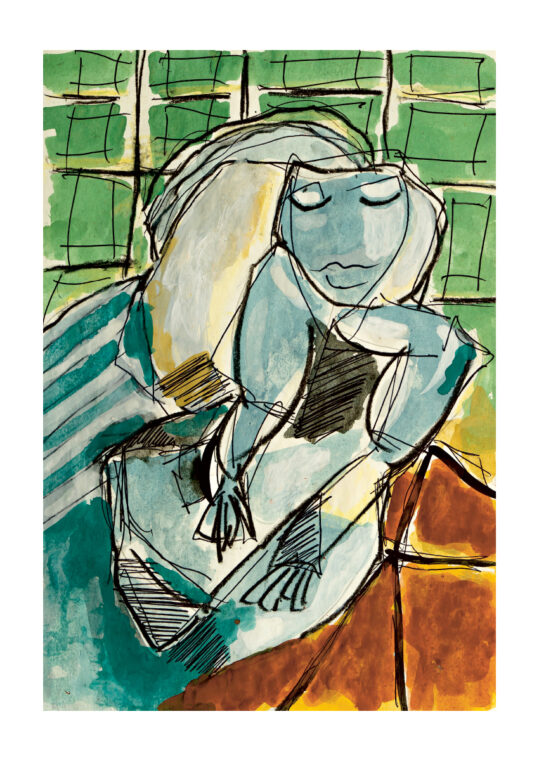 - Masch PosterSleeping Woman At Picasso - Masch Poster 1