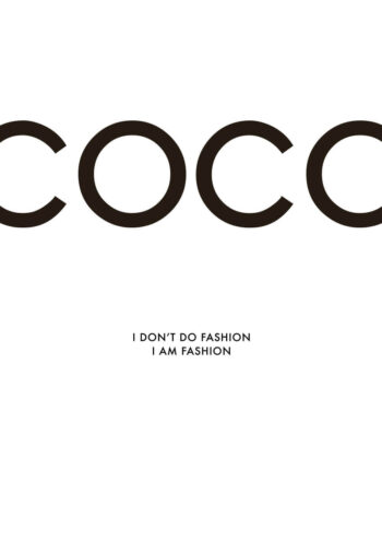 Poster Coco Fashion Poster 1