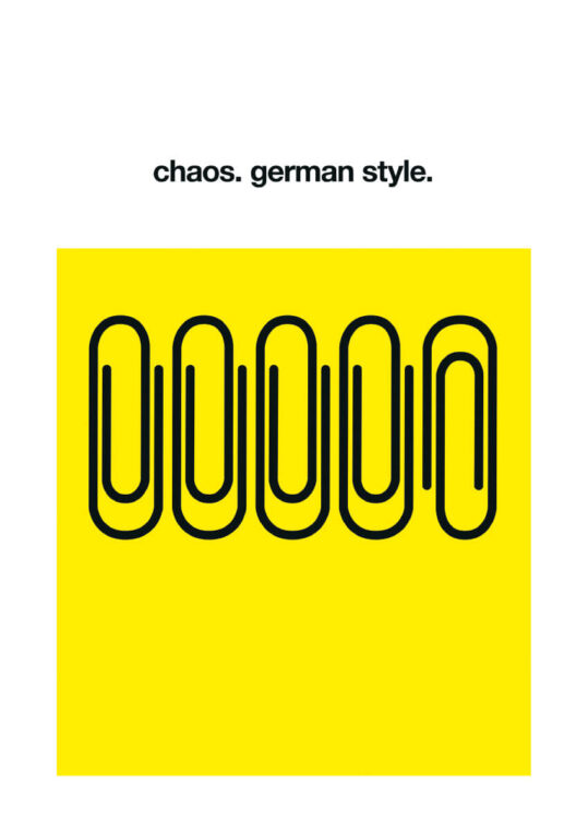- Kubistika PosterGerman Chaos - Kubistika Poster 1