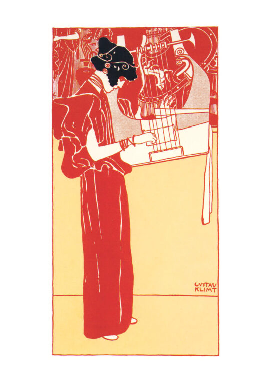 Poster Klimt Vignette von Musik1901 Poster 1