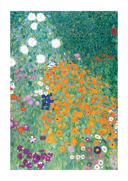 Poster Gustav Klimt Farm Garden Poster 1