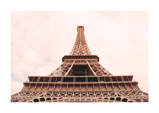 Poster Paris unter Eiffelturm Poster 1