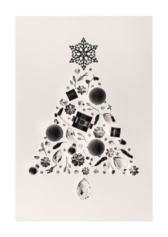 Poster Künstliche Weihnachtsbaum Poster 1