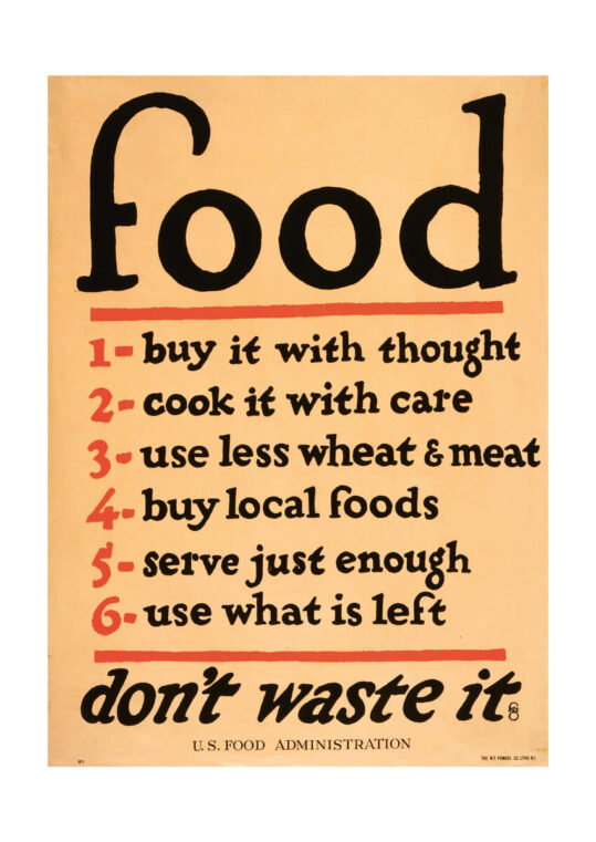 Poster Poster - don´t waste food Poster 1