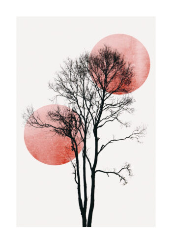 - Kubistika PosterSun and Moon rose - Kubistika Poster 1