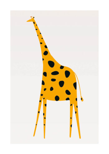 - Kubistika PosterCute Giraffe - Kubistika Poster 1