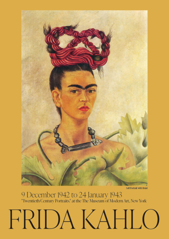 Poster Frida Kahlo selbstportrait Poster Poster 1