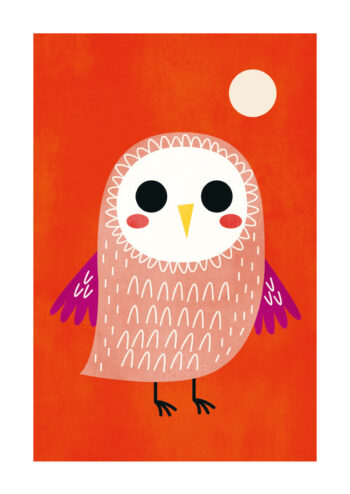 - Kubistika PosterLittle Owl - Kubistika Poster 1