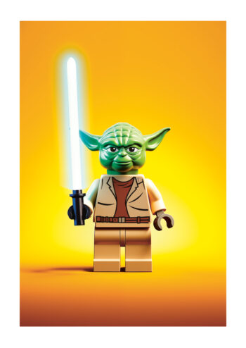 Poster Lego Yoda Poster 1