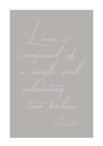 Poster Love is composed of... Poster 1